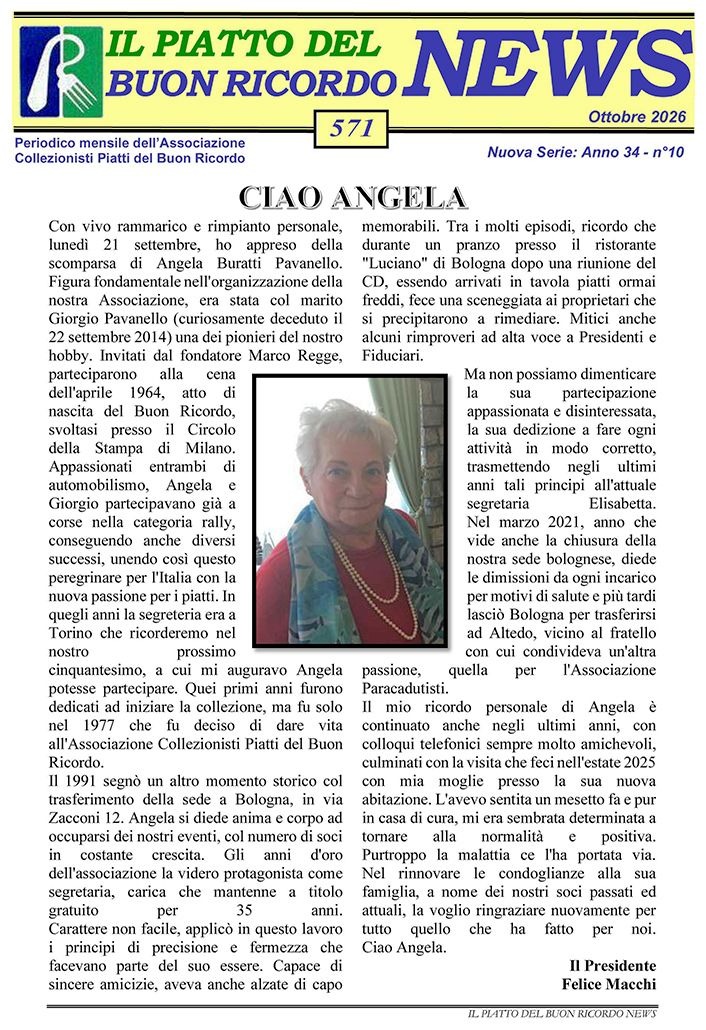 News Ottobre 2026