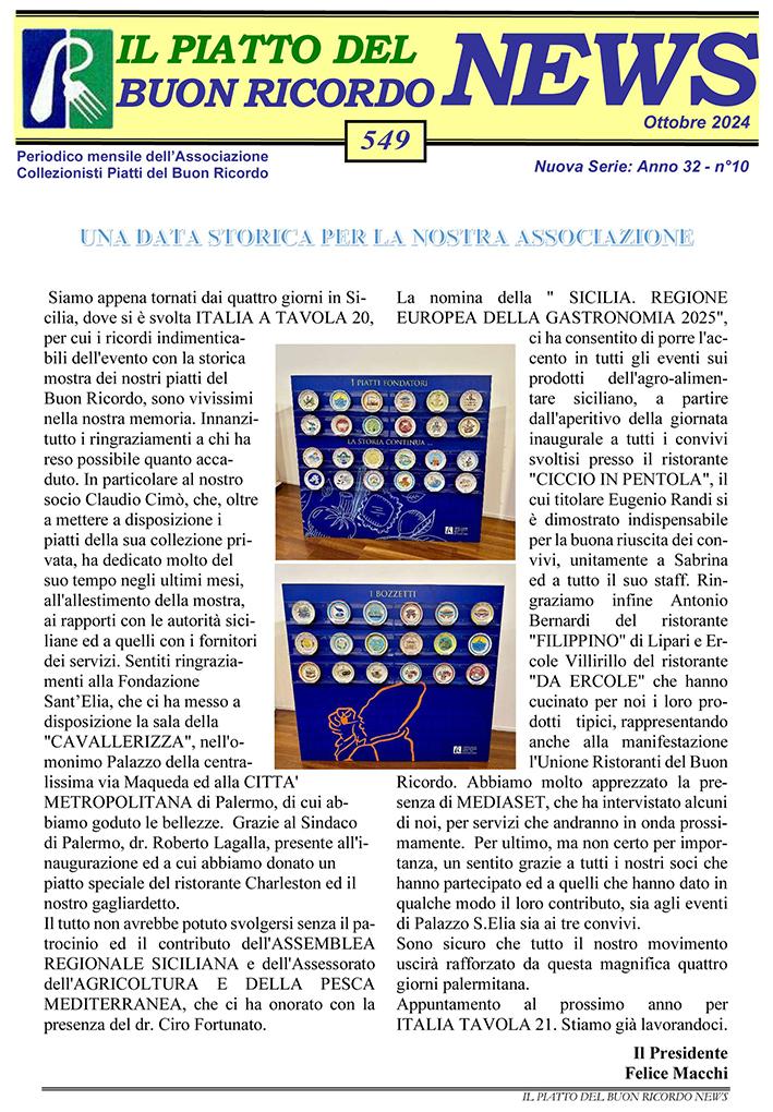 News Ottobre 2024
